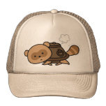 Chapeau - une bouilloire Tanuki Casquette De Camionneur