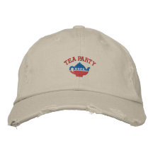Chapeau vintage brodé par thé chapeau brodé