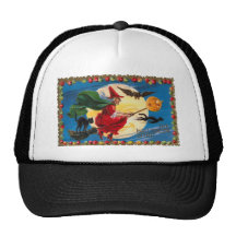 Chapeau vintage de sorcière d'esprit de Halloween Casquettes