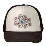 chapeau ying de yang casquette de camionneur