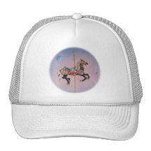 Chapeaux, casquettes - cheval 1 de carrousel de Pe