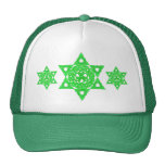 Chapeaux celtiques d'étoile de David Casquettes De Camionneur