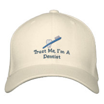 Chapeaux de dentiste - personnalisables casquette de baseball brodée