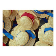 Chapeaux de gondolier, Venise, Italie Invitations Personnalisées