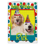 Chapeaux de partie de joyeux anniversaire cartes