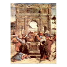 Chapelle de Sistine - punitions du Levites Cartes Postales