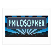 Chapiteau de philosophe carte postale