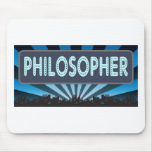 Chapiteau de philosophe tapis de souris