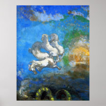 Char d'Apollo - par Odilon Redon symboliste Prin Posters