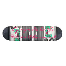 Char d'Equipe de la Go Filles… Plateau De Planche À Roulettes