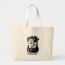 Charbon de bois de rottweiler sac en toile