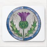Chardon en verre tapis de souris