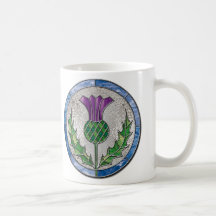 Chardon en verre tasses à café