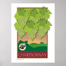 Chardonnay-Copie Poster