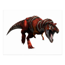 Charge de T-rex Carte Postale
