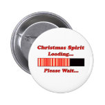 Chargement d'esprit de Noël Badges