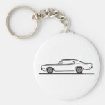 Chargeur de 1969 Dodge Porte-clés