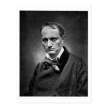 Charles Baudelaire - photo vintage 1878 Carte Postale