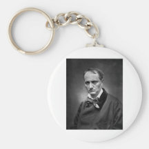 Charles Baudelaire - photo vintage 1878 Porte-clé