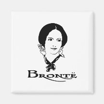 Charlotte Bronte Aimant Pour Réfrigérateur