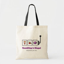 Charme chanceux sacs en toile