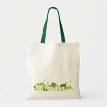 Charme chanceux sacs en toile