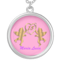 Charme d'anniversaire de collier de Quinceanera 15