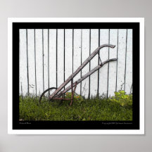 Charrue retirée posters