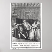 Chassa Candide du Chateau de Le Baron Affiches