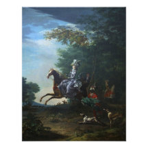 Chasse de Marie Antoinette par Louis Auguste Brun Bristols