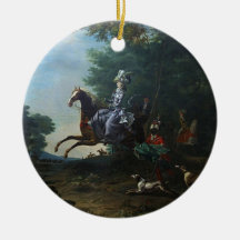 Chasse de Marie Antoinette par Louis Auguste Brun Décorations Pour Sapins De Noël