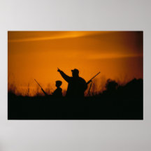 Chasse de père et de fils posters
