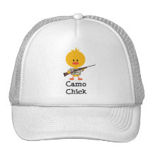 Chasse du chapeau de poussin de Camo de fusil Casquettes