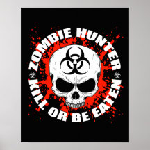 Chasseur 3 de zombi posters