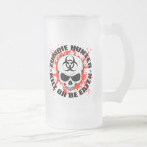 Chasseur 3 de zombi tasse