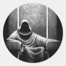 Chasseur de démon adhésif rond