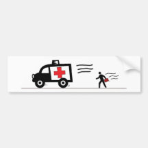 Chasseur de Lawer - d'Abulance Autocollant Pour Voiture