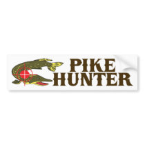 Chasseur de Pike autocollants pour voiture