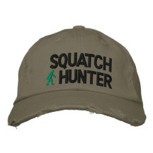 Chasseur de Squatch Casquette Brodée