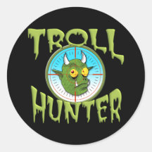 CHASSEUR DE TROLL ADHÉSIF ROND