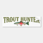 Chasseur de truite adhésif pour voiture