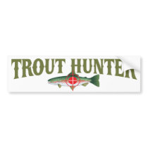 Chasseur de truite autocollants pour voiture