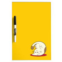 Chat à l'envers