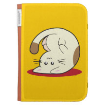 Chat à l'envers coques pour kindle