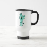 Chat autoritaire drôle de bande dessinée mug