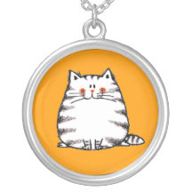 Chat brouillé mignon colliers