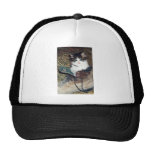 Chat dans la botte casquettes