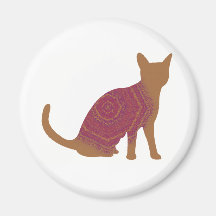 Chat d'automne aimant