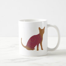 Chat d'automne tasse à café