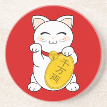Chat de bonne chance - Maneki Neko Dessous De Verre